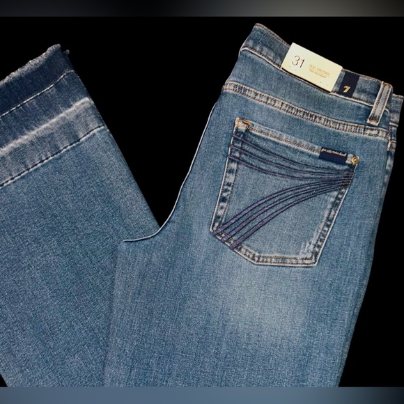 7 For All Mankind Dojo Tailorless, Size 31, NWT - Picture 2 of 15